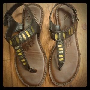 Size 6.5 AMERICAN EAGLE sandals