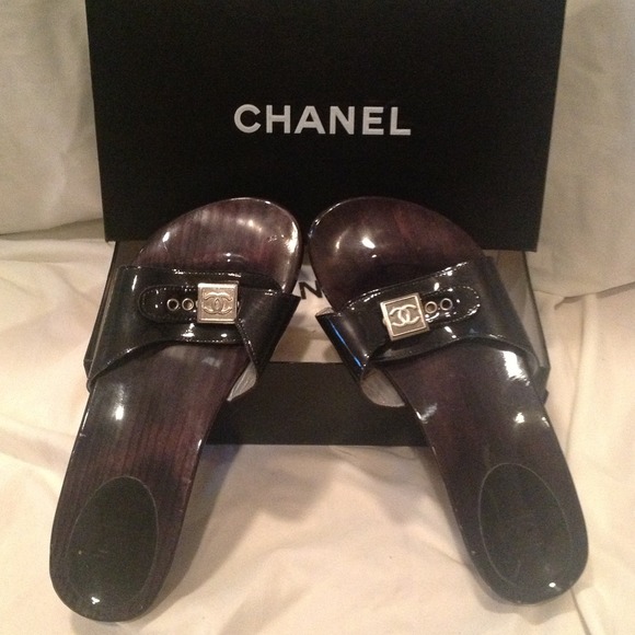 *onhold*Chanel clog sandal size 39