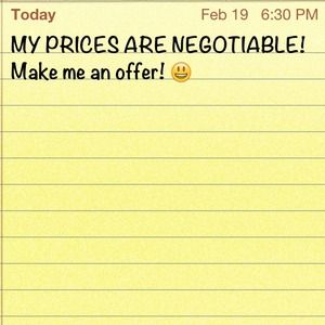 MAKE ME AN OFFER!