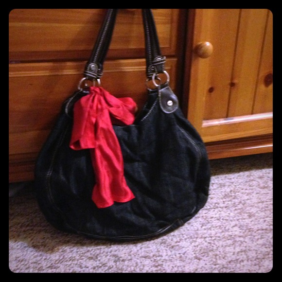 5th Avenue Dark Denim purse