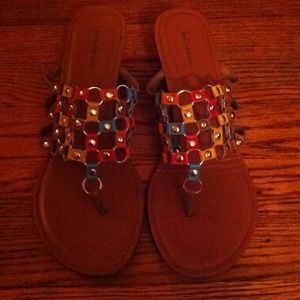 Wedge healed sandal's