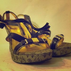 Baby Phat wedge sandles