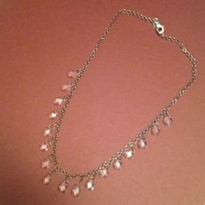 Silpada Crystal Silver Necklace