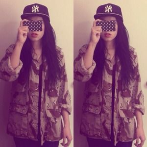 Authentic military jacket