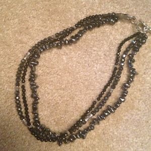 ***SOLD***Silpada Black Onyx Necklace