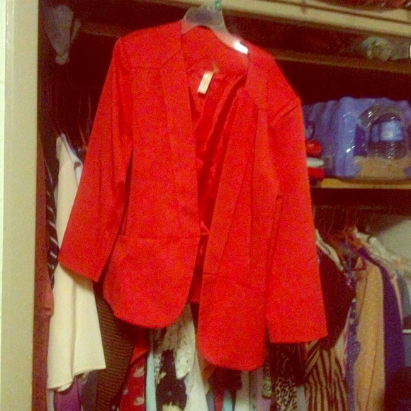 Pink blazer