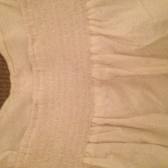 BCBG Cream Tube Top - Picture 4 of 4