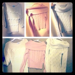 Bebe Knit Sweaters Bundle Size XS