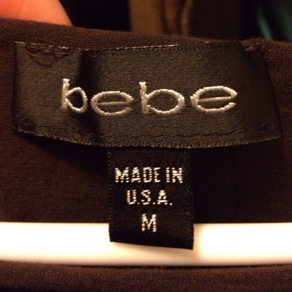 Brown Bebe quarter sleeve blouse - Picture 3 of 3