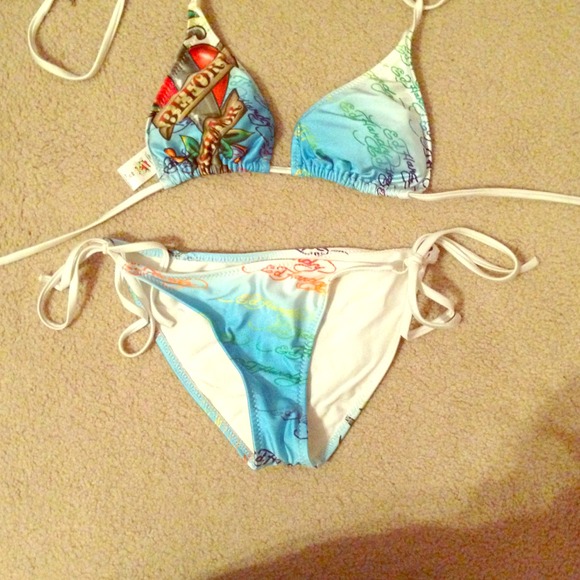 *Sold* Authentic Ed hardy bathing suit