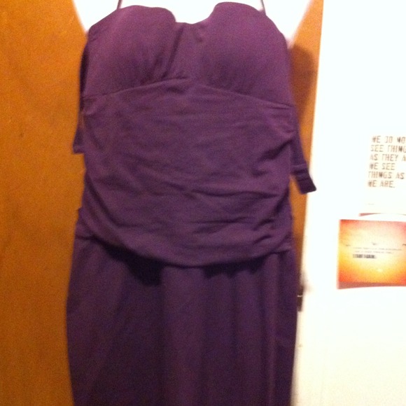 Plum Victoria Secret Bra Top Dress
