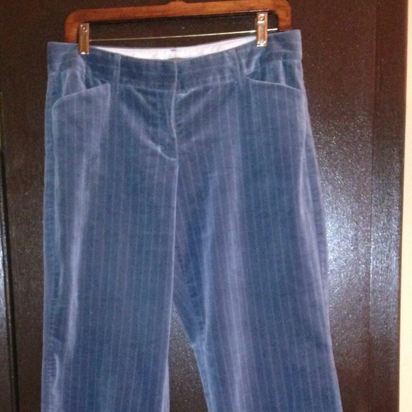 Express Editor velour pant sz 8