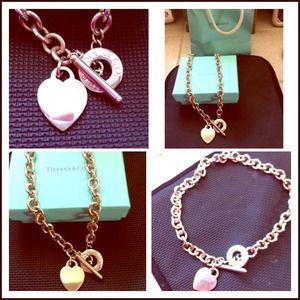 Tiffany & Co heart toggle 925