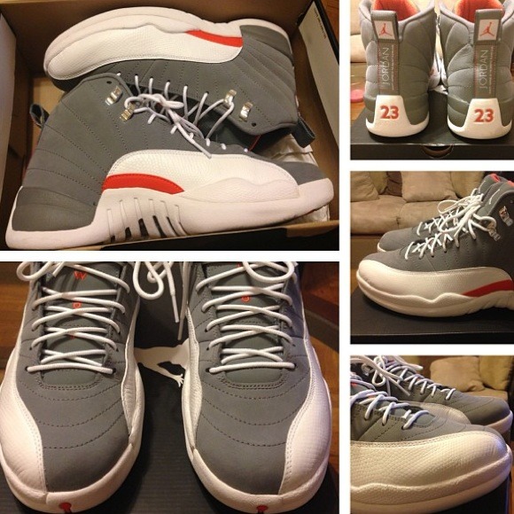 Jordan 12s Cool Grey