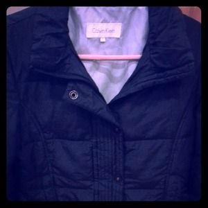 Calvin Klein black jacket.