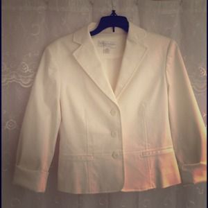 White blazer