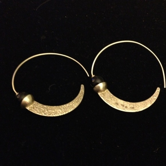 Modern-day hoop earrings