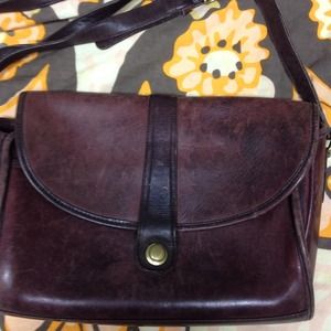 Vintage Coach Dark Brown Coach Satchel