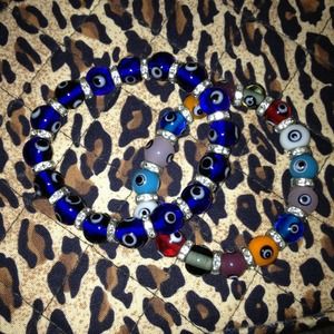 Fish eye bracelets