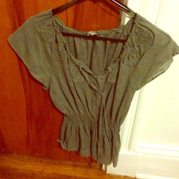 Floral see through shirt - Picture 1 of 1