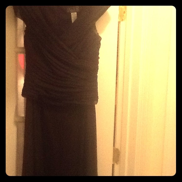 Chocolate "Alex Evenings" Gown.