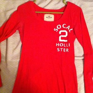 Long sleeve hollister shirt