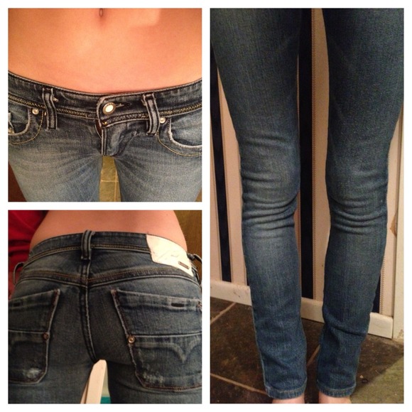 ⛔Traded in a bundle. Authentic Diesel skinny jeans