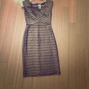 Bronze Cocktail Dress