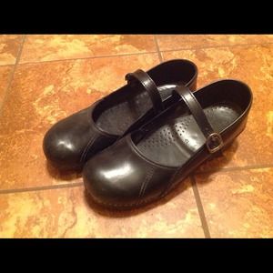 Leather Dansko Clogs