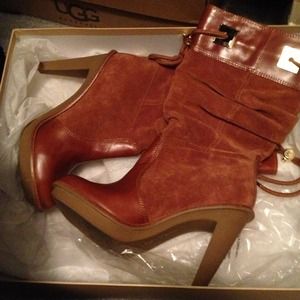 Camel color Micheal Kors Boot