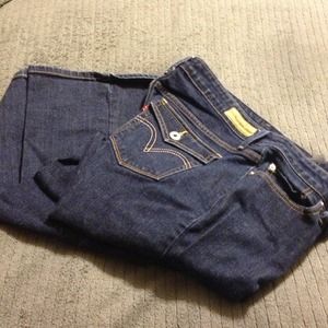 Levi's 545 traditional wash jeans!