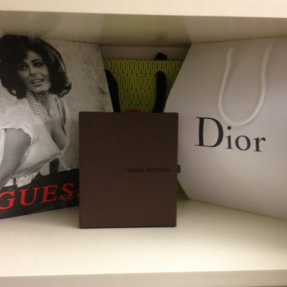 Shopping BAGS & Louis Vuitton (empty box)