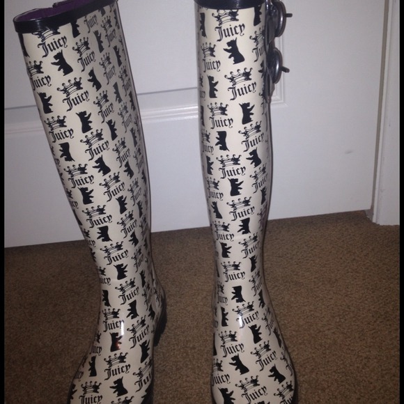 Juicy couture rain boots - Picture 3 of 4