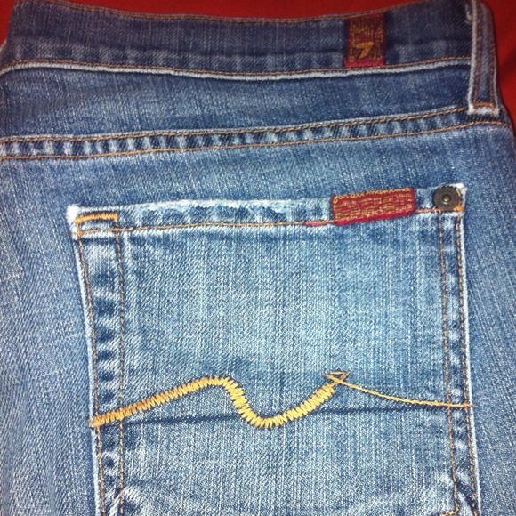 Reserved @Selene 7 For All Mankind Straight Legs