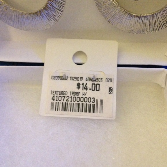 Arden B earrings silver tone. Never used. - Picture 2 of 2