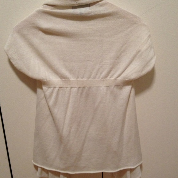 ark & co. drapey cream cardigan - Picture 3 of 3