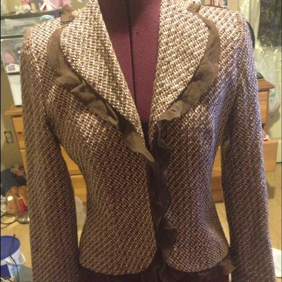 Brown blazer