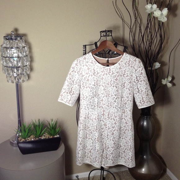 BCBG Haile Lace Romper/Jumpsuit...