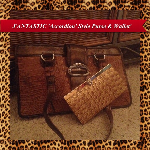 Accordion Style 👜Handbag & Wallet👝