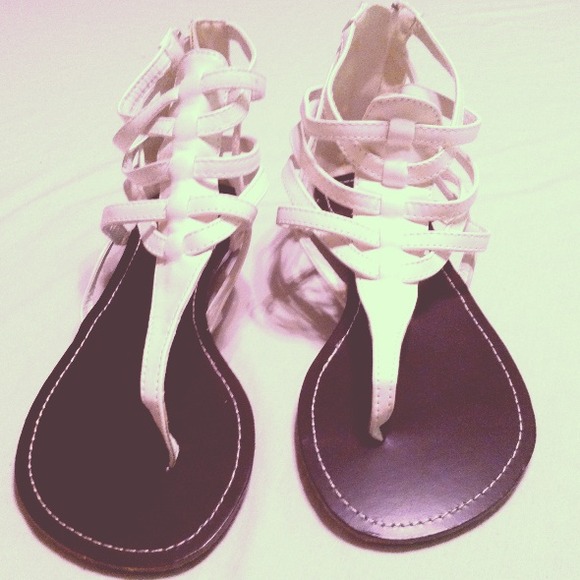 White Sandals