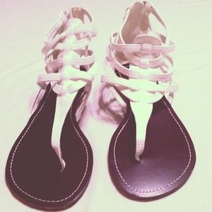 White Sandals