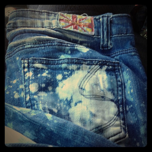 Machine brand. Stone wAshed skinny jeans