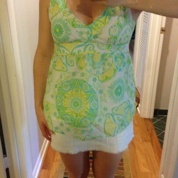 🚫Traded🚫Spring tank from Lilly Pulitzer