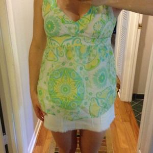 🚫Traded🚫Spring tank from Lilly Pulitzer