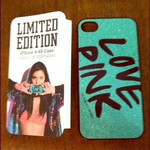 RESERVED Love pink VS I phone 4 case