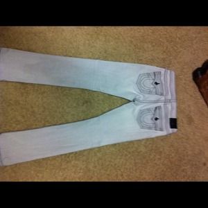 True religion gray and white wash