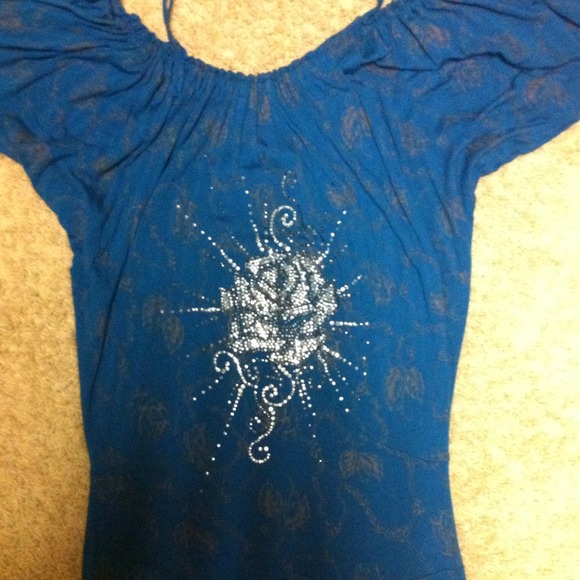 Miss Me blue tunic/dress