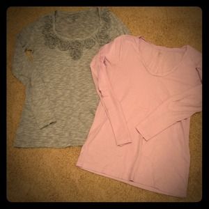 SOLD-2 Long sleeve Loft tees