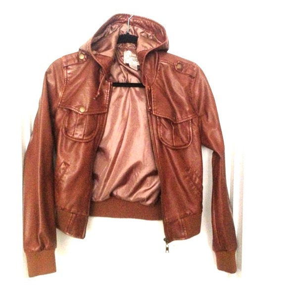 Sans Souci Jackets & Blazers - Faux leather jacket