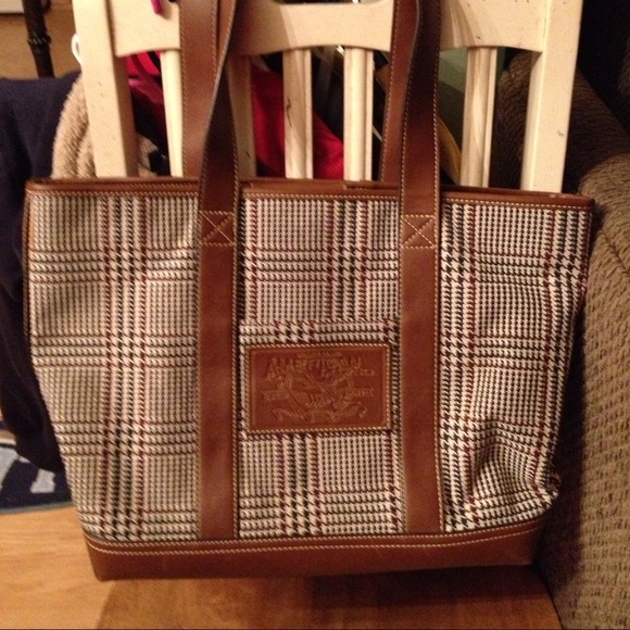 SOLD******American Living purse/tote-bag is huge!!